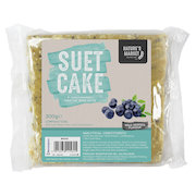 Suet Cake with Wild Berries